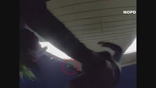 Footage of NOPD shooting burglary suspect released in New Orleans