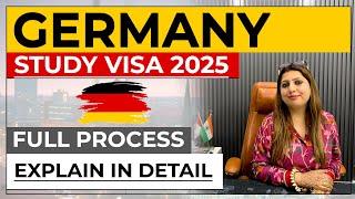 GERMANY STUDY VISA FULL PROCESS EXPLAINED | STUDY IN GERMANY | GERMANY STUDENT VISA | GERMANY VISA