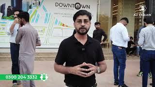 Downtown Commercial Map Revealed | Commercial Plots | Bahria Town Karachi | Ali Saqlain Marketing