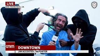 News Reporter Robbed and Kidnapped LIVE on Air!