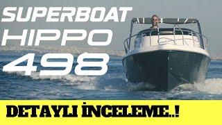 SÜPERBOAT HİPPO 4.98 Kamaralı TEKNE. Detaylı İnceleme. #tekne #süperboathippo #tekneinceleme