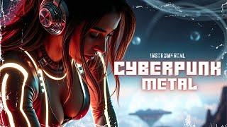 CYBERPUNK METAL Workout l Intense Instrumental Music for Gaming & Focus!