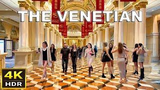 [4K HDR] The Venetian Las Vegas Walking Tour | January 2025 | The Palazzo