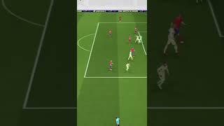 Best goal by messi against  madrid #efootball2024 #fifa #trendingshorts #viralshorts #messi