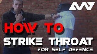 How To Strike The Throat For Self Defence