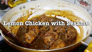 Lemon Chicken with Sesame Seeds | How to Cook Lemon Chicken