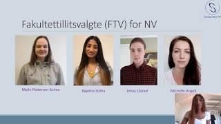 Presentasjon av studentrådet ved Fakultet for Naturvitenskap - Ålesund