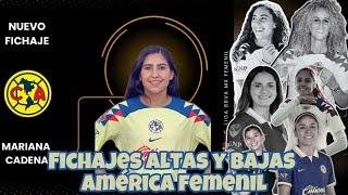 FICHAJES AMÉRICA FEMENIL// ALTAS Y BAJAS