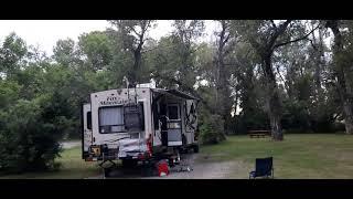 Choteau Montana City Park...a quick stopover before Glacier NP.