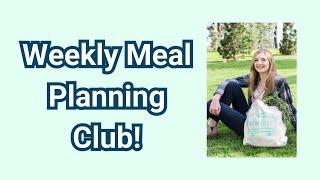 Meal Planning Club