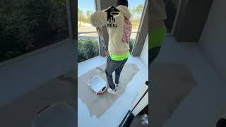 Floor painting #balcony #painting #painter #exteriorpainting #floorpainting