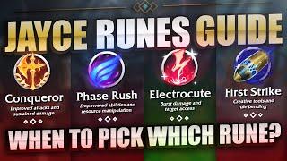 Jayce Runes Guide (When To Pick Which Rune?) | PKB Dovah