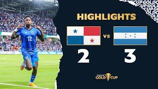 Highlights: Panama 2-3 Honduras Gold Cup 2021