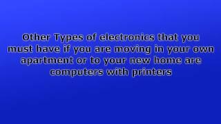 Types of electronics to Buy for First-time Homeowners