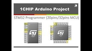 1CHIP: STM32 programmer for almost all 20pins and 32pins MCU