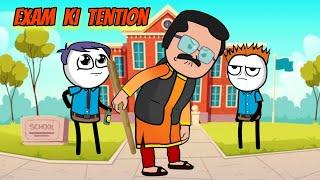 EXAM KI TENTION| Tweencraft Cartoon| @anim__vinnu