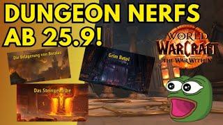 Dungeon Nerfs ab Mittwoch #worldofwarcraft #thewarwithin