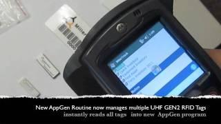 WiseTrack AppGen with RFID