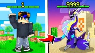 Each Level I BECOME A DIFFERENT POKÉMON  Minecraft Pixelmon