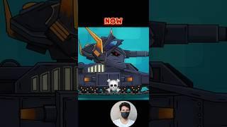 Best then vs now transformation in tank cartoon #tank #cartoon #transformer