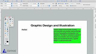 Canvas X Draw - Using the Text Tool