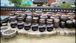 국산향토옹기 (Korean pottery)