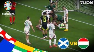 ¡MOMENTO DRAMÁTICO! Varga se desploma tras choque | Escocia 0-0 Hungría | UEFA EURO 2024 - J3 |TUDN