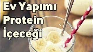 Evde kas yapabilmek için yapılan protein içeceği nasıl yapılır