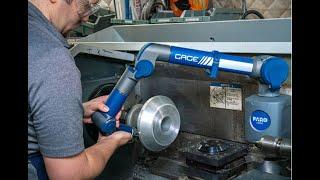 The FARO Gage FaroArm: As accurate as a fixed CMM, faster than hand tools