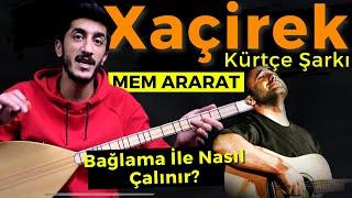 XAÇİREK SOLFEJ SAZ NOTALARI | MEM ARARAT Xaçirek Kısa Sap Bağlama Solfej Dersi