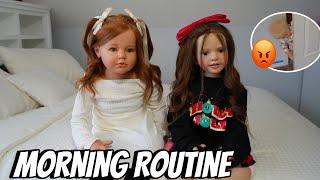 Reborn Autumn and Ava's Morning Routine