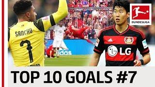 Heung-Min Son, Ribery, Sancho & Co. - Top 10 Goals - Players with Jersey Number 7