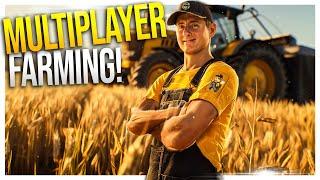 New Map for Multiplayer FARMING // Farming Simulator 25