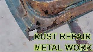 rust hole sheet metal fabrication l ford mustang