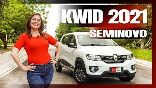 Renault Kwid Intense 2021 | Seminovo sai quase R$ 20 mil mais barato