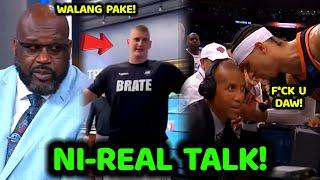 SHAQUILLE O'NEAL NI-REALTALK SI JOKER! Knicks crowd sinigawan ng F*ck u si Reggie Miller!