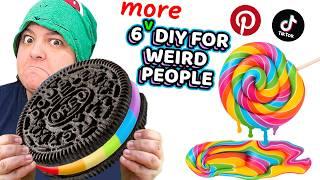 BUY or DIY? I Tested MORE UNREAL VIRAL DIYs for WEIRD PEOPLE @ChloeRoseArt Pinterest & Tiktok