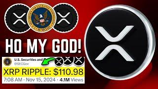 XRP RIPPLE: CEO VIOLATES SEC AGAIN! XRP TO $110.98 NOW! XRP WINS! - RIPPLE XRP NEWS TODAY