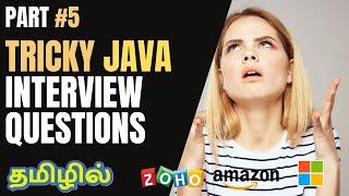 These Questions can Trick you  | part 5 | Hard Java interview questions with solutions |Java tamil