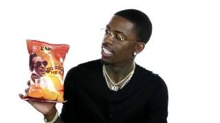 Boosie Badazz Rap Snacks Louisiana Heat Taste Test and Honest Review by Rich Homie Quan