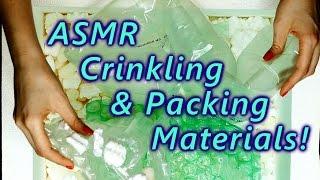 ASMR Crinkle Sounds & Slow Hand Movements | Ear to Ear Crinkling & Whispering for Relaxation