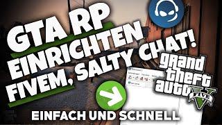 [2024] GTA RP EINRICHTEN! | FIVEM, SALTYCHAT, TEAMSPEAK | Problemlösung und Tutorial | Deutsch