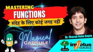 Function For NIMCET Calculus|  Magical Capsule Course 2024 | Impetus Gurukul