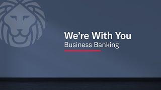 We're With You - Business Banking