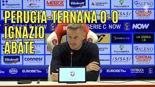 ️ La conferenza stampa post #PerugiaTernana di #IgnazioAbate