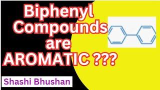 Biphenyl compounds are ANTIAROMATIC?