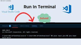 How to Run program In VS Code Terminal | Run Your Program In Terminal | VS code Setting