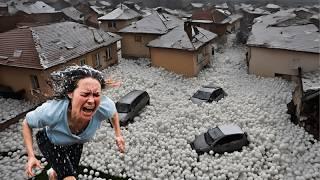 Most Devastating Hailstorm in Calgary History! Unbelievable Destruction Caught on Camera!