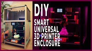 Really nice Smart DIY 3D Printer Enclosure!