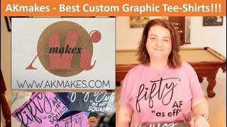 AKmakes - Best Custom Graphic Tee-Shirts! #tshirts #personalizedgifts #customized